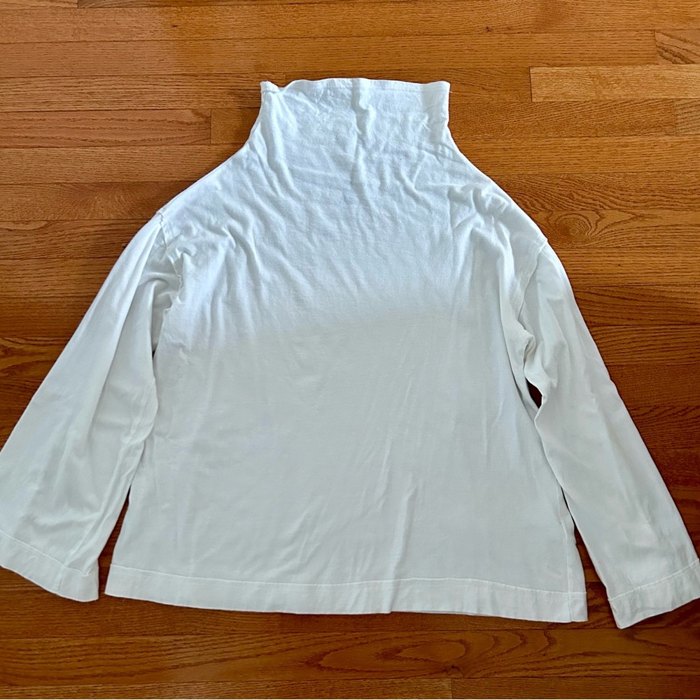 We The Free White Long Sleeve Turtleneck Top